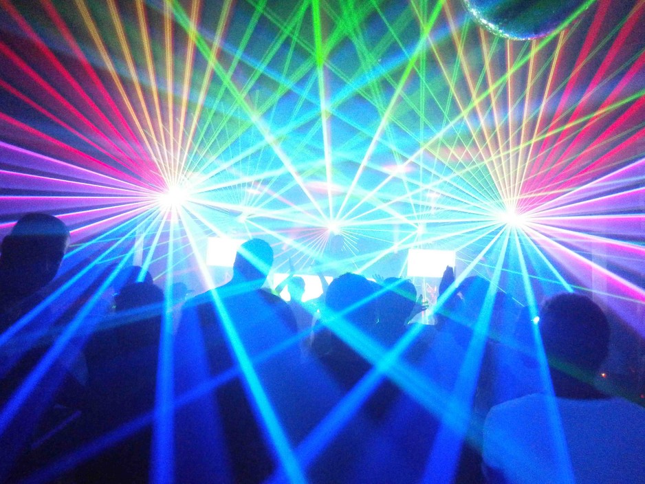 laser pour soirée
